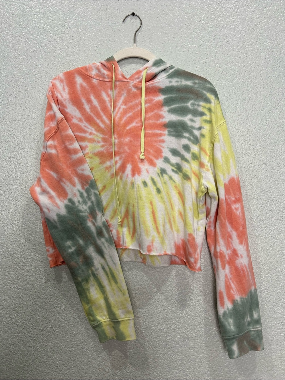 Wild Fable Tie-Dye Cropped Hoodie